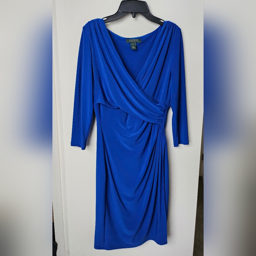 Ralph Lauren Royal Blue dress in size 6P
